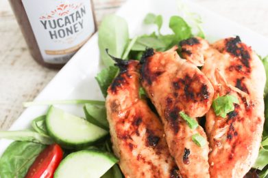 HONEY BARBECUE CHICKEN SALAD – Ava Jane's Kitchen