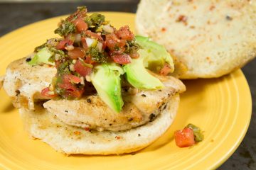 CHICKEN AND AVOCADO SANDWICH WITH GREEN CHILI SALSA – Ava Jane's Kitchen