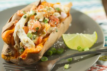 SOUTHWEST CHICKEN STUFFED SWEET POTATOES – Ava Jane's Kitchen