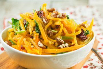CRANBERRY PECAN BUTTERNUT SQUASH NOODLES
 &ndash; Ava Jane's Kitchen