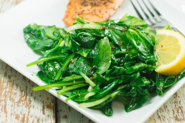 SAUTÉED LEMON SPINACH – Ava Jane's Kitchen