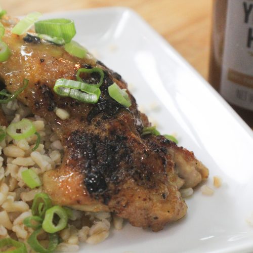 HONEY GARLIC CHICKEN THIGHS
 – Ava Jane's Kitchen