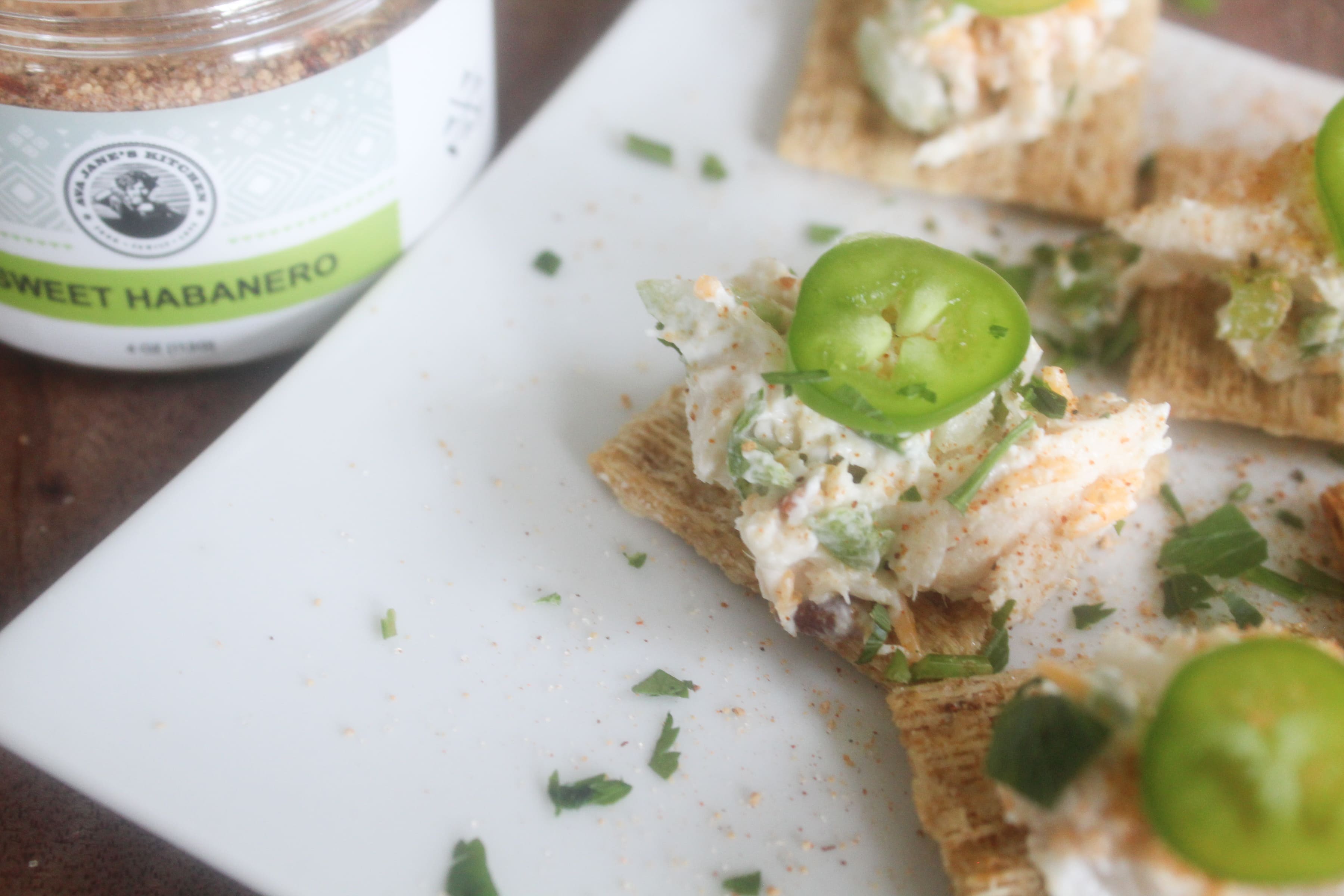 SWEET HABANERO JALAPENO POPPER CHICKEN SALAD – Ava Jane's Kitchen