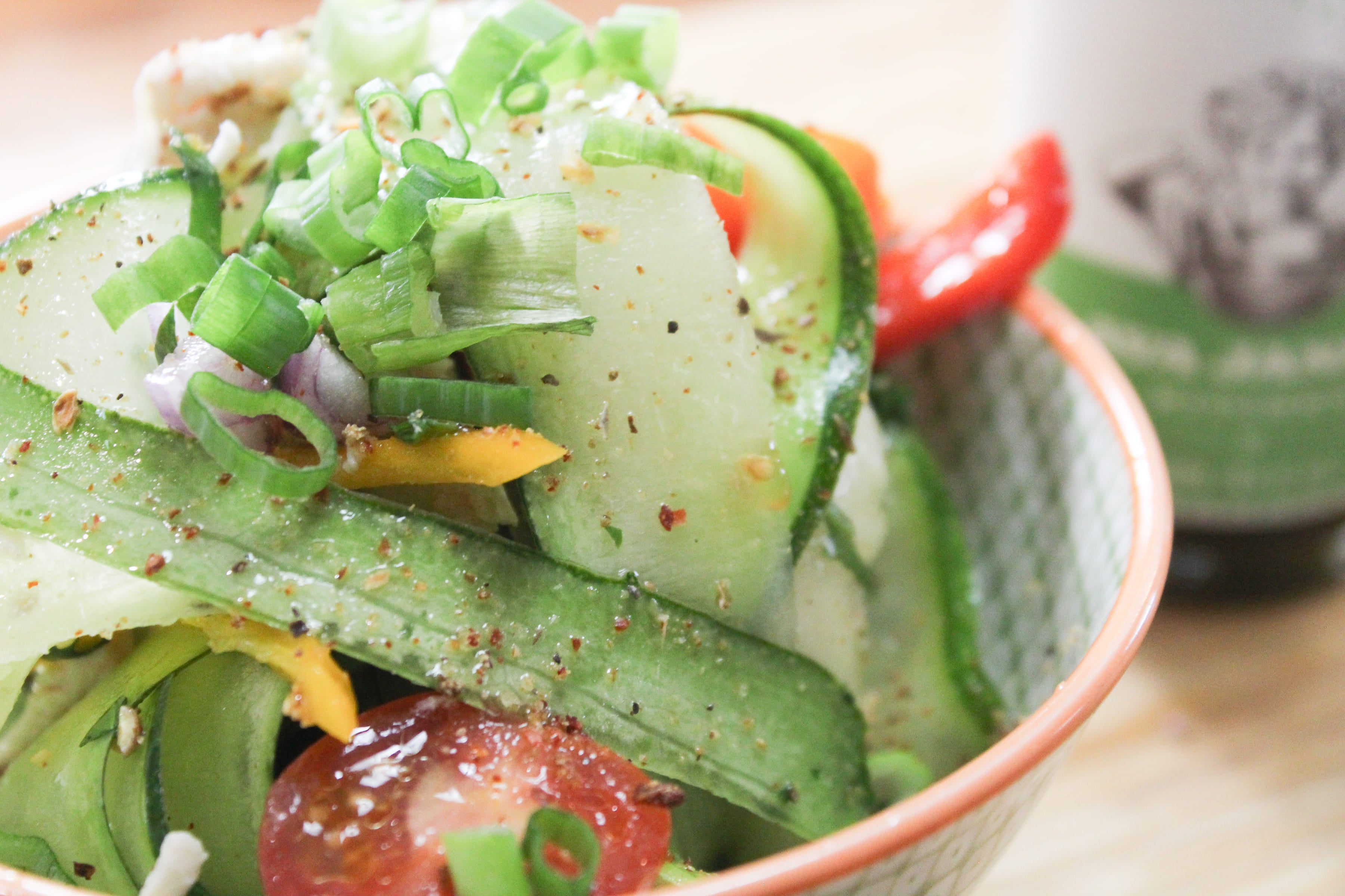 ZUCCHINI PAPPARDELLE CRAB SALAD – Ava Jane's Kitchen