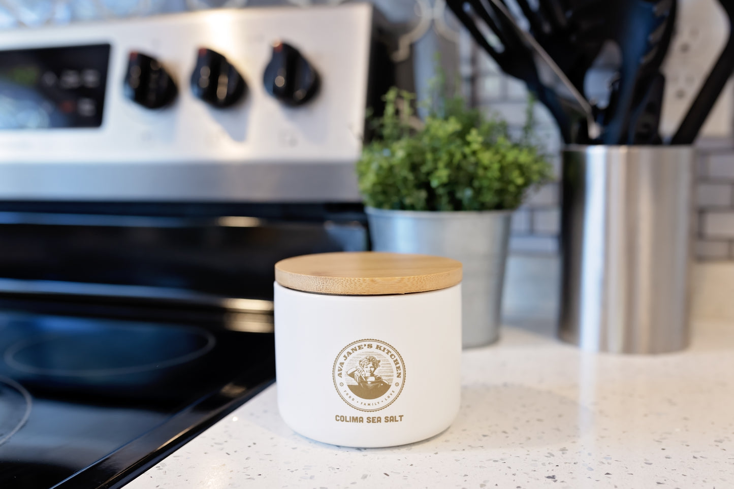 Porcelain Salt Cellar