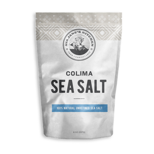 Ava Jane Kitchen's Colima sea salt.