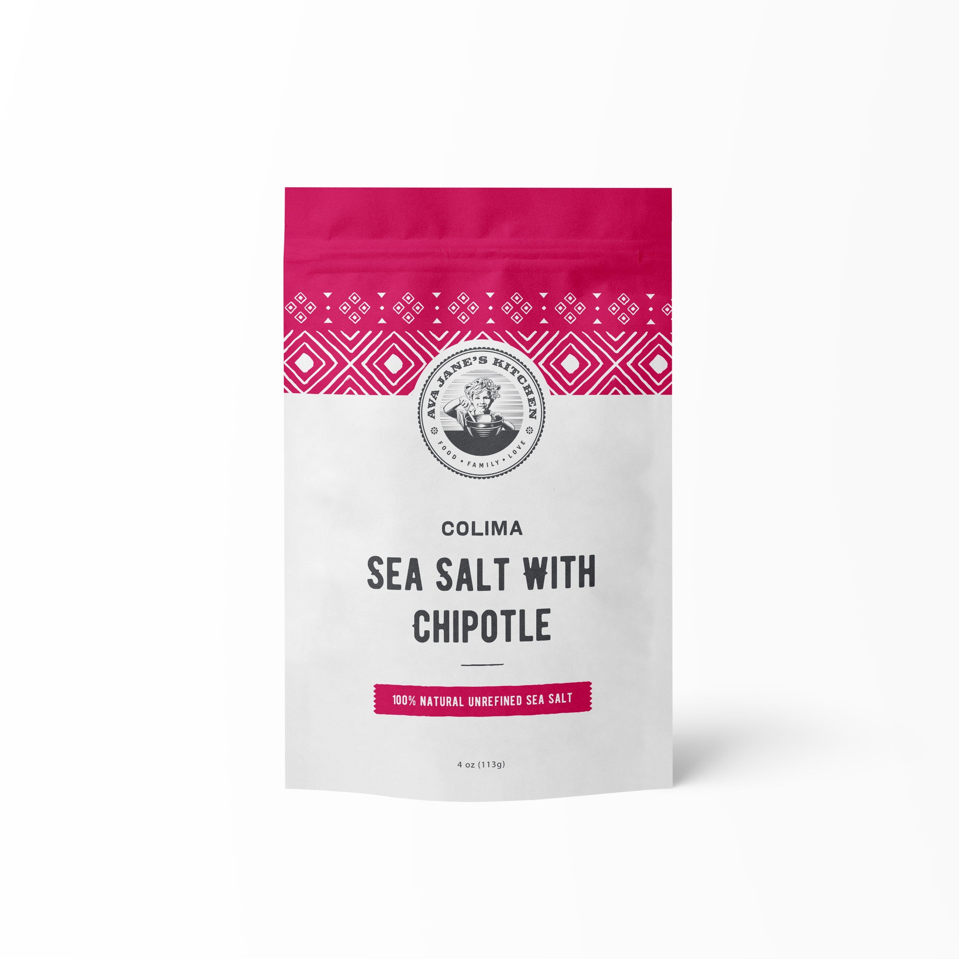 Ava Jane Kitchen Flavored Salt with chipotle.