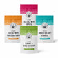 Four bags of Ava Jane Kitchen Flavored Salt Bundle.