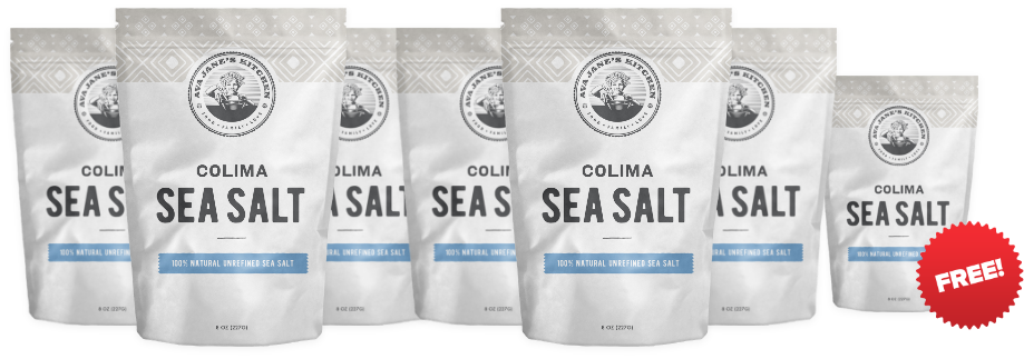 Colima Sea Salt - 6 Bags + 1 FREE!